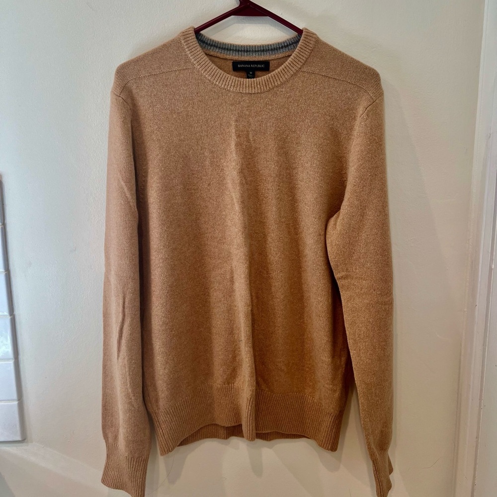 Banana Republic Men’s Marino wool sweater